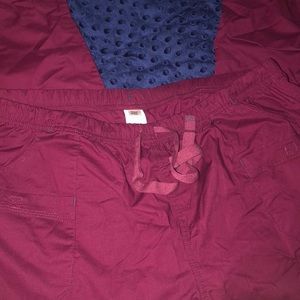 2XP WonderWink WonderFlex scrub pants Maroon